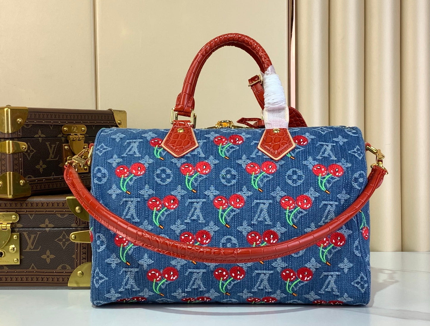 Louis Vuitton x Takashi Murakami Cherry Speedy
