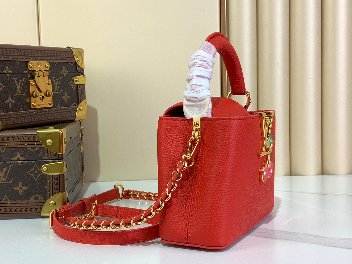 Louis Vuitton x Takashi Murakami Capucines BB