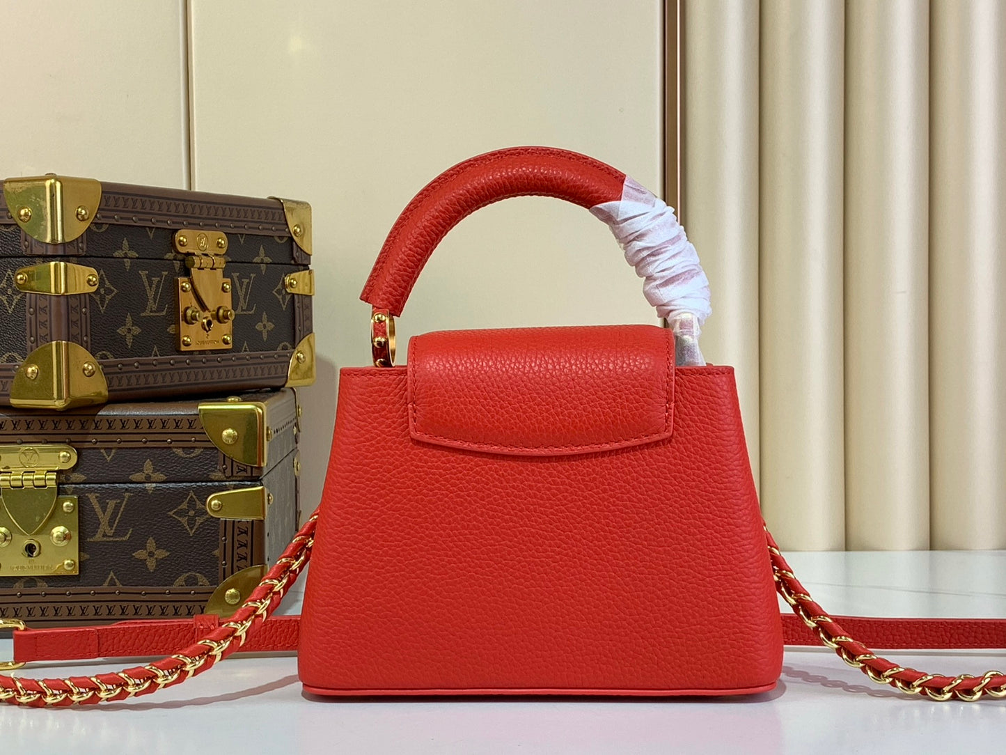 Louis Vuitton x Takashi Murakami Capucines BB