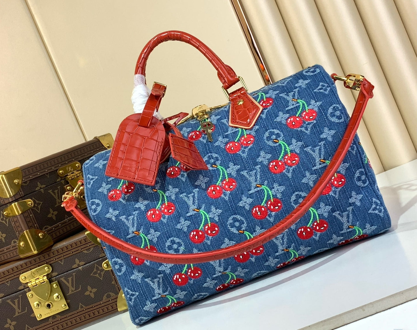 Louis Vuitton x Takashi Murakami Cherry Speedy