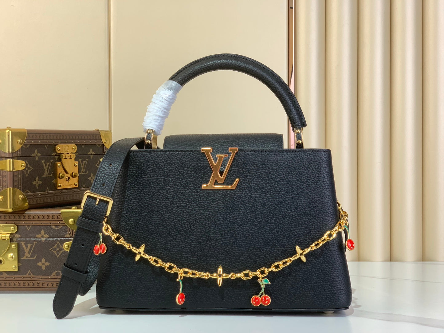 Louis Vuitton x Takashi Murakami Capucines MM